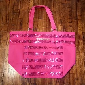 Victoria's Secret NWOT Sequin Tote RARE